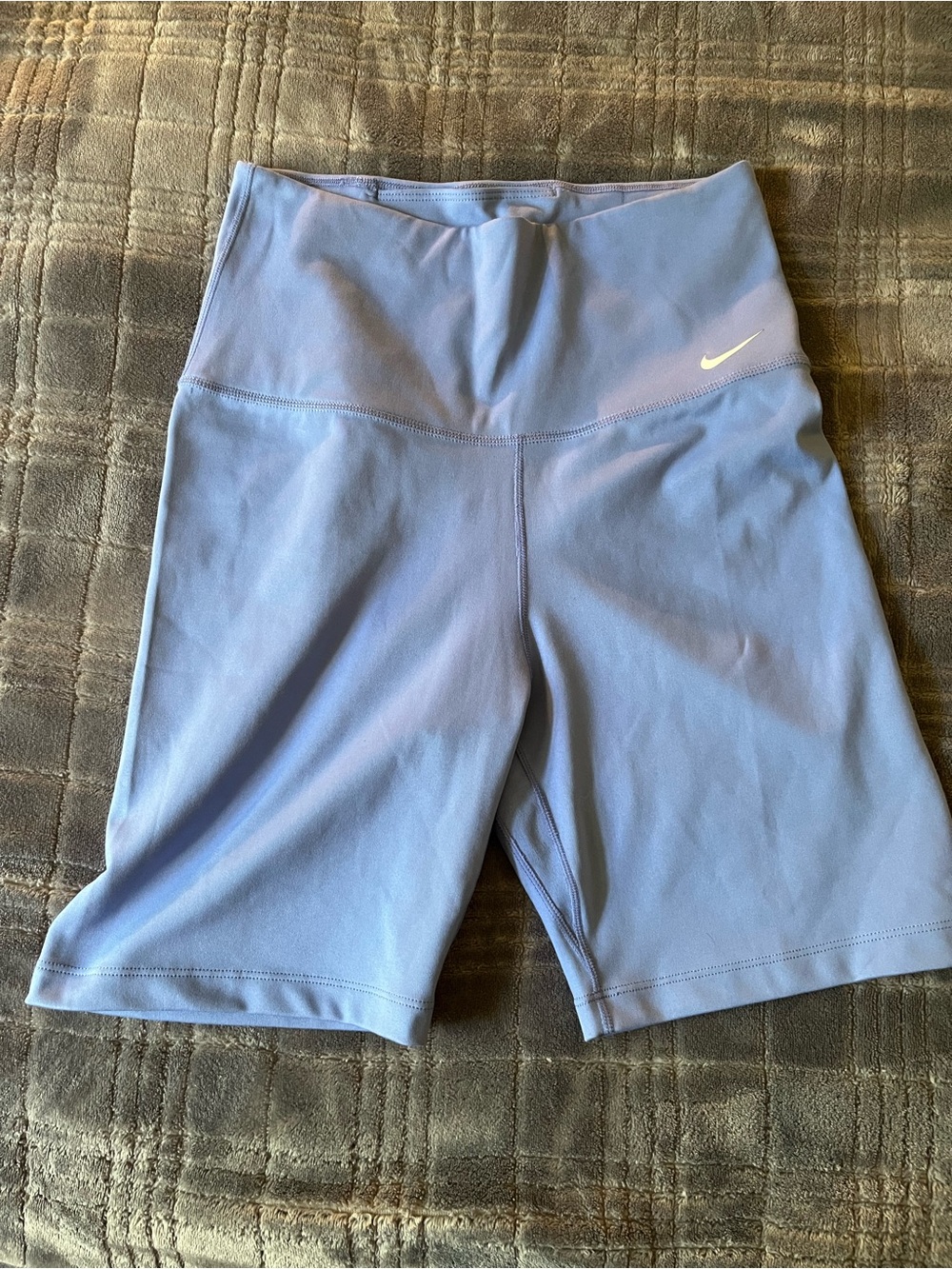 Nike Women's High-Rise Bike Shorts in Periwinkle